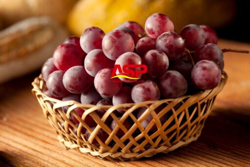 Red grapes